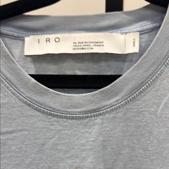 IRO Gray Midi Dress with Raglan Sleeves and Crew Neck - Picture 5 of 6